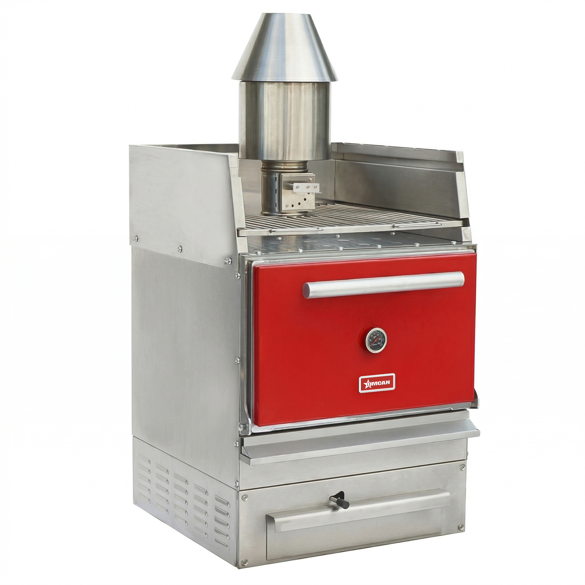 Charcoal Grill and Oven with Chimney