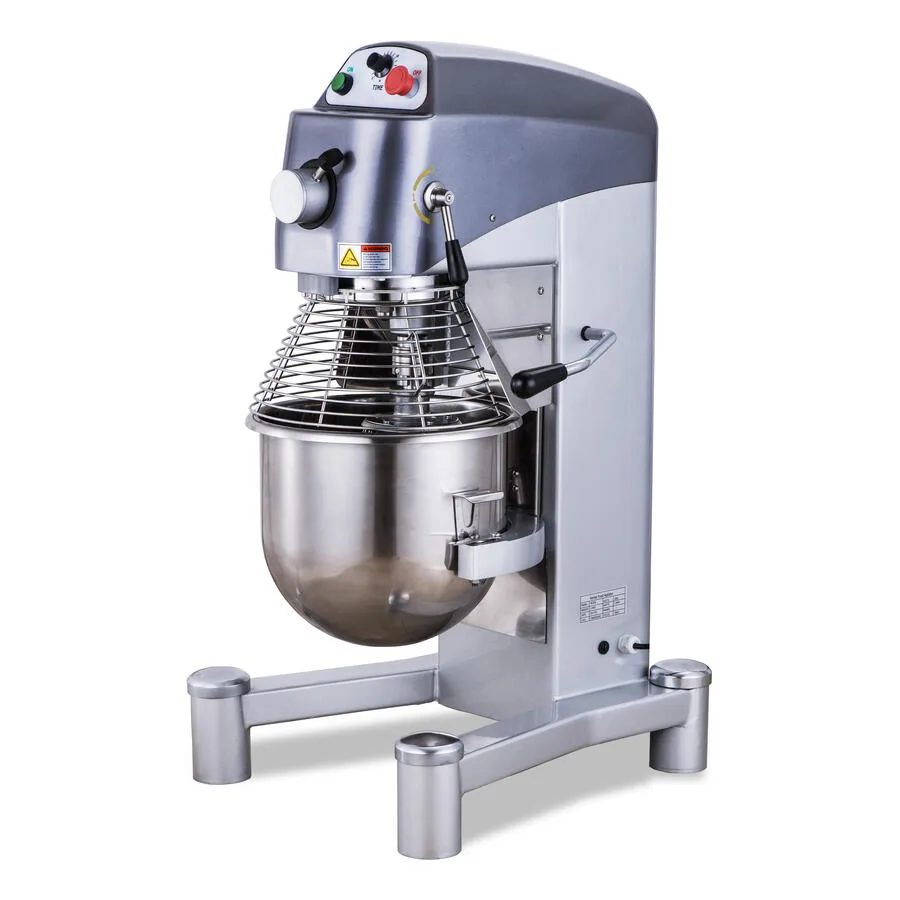 30 qt Heavy-Duty Planetary Mixer with Guard and Timer – 110 V, 1 Ph, 2000 W