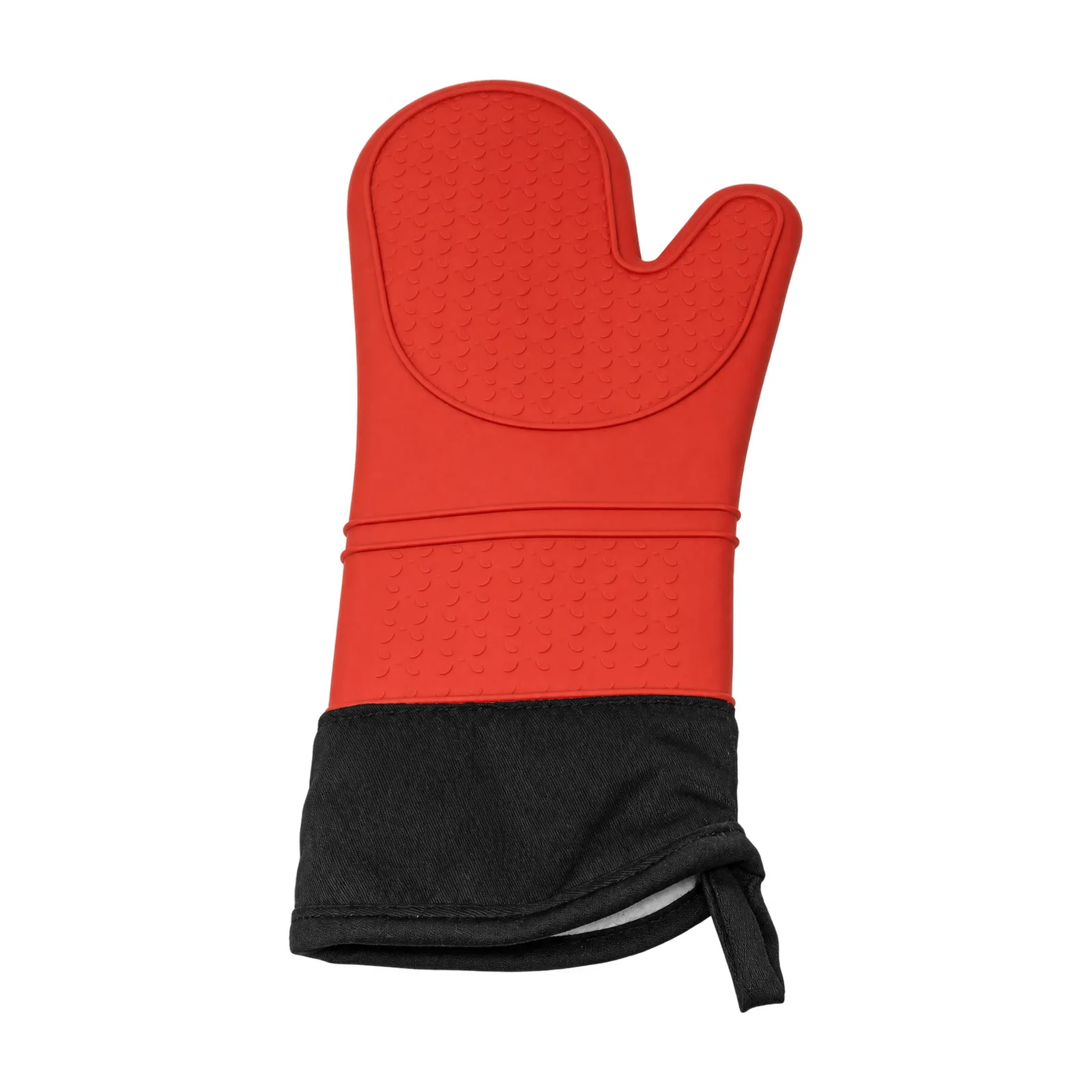 15″ Red Silicone Oven Mitt