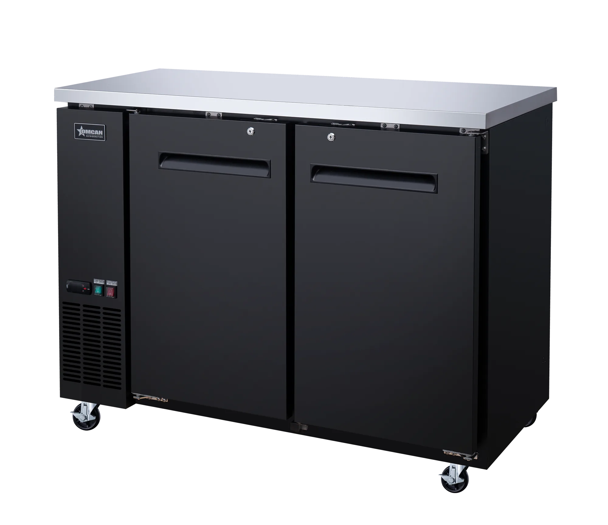 49″ Solid 2-Door Back Bar Cooler, 11.2 cu. ft. (318 L)