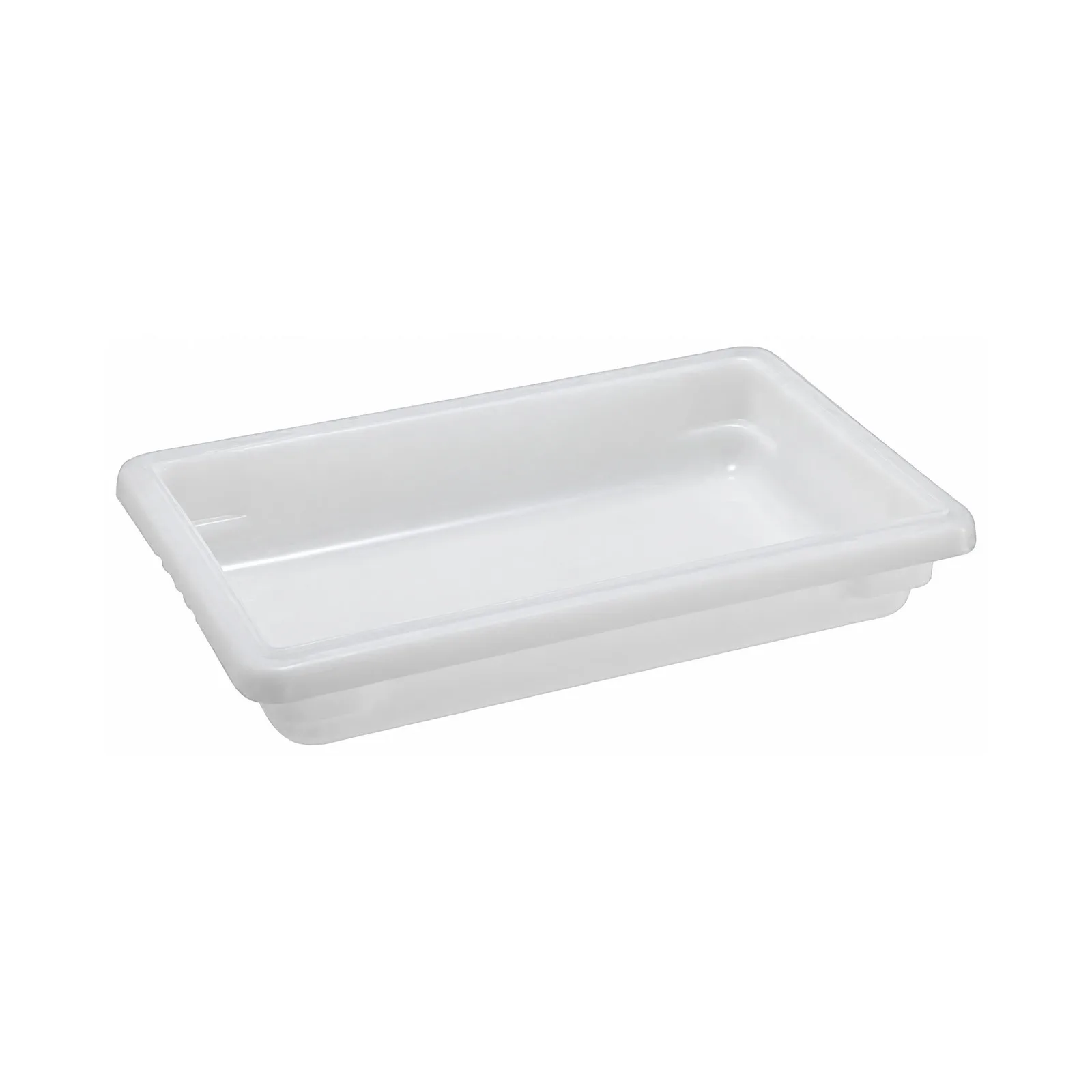 12″ x 18″ x 3.5″ Polypropylene White Rectangular Food Storage Container