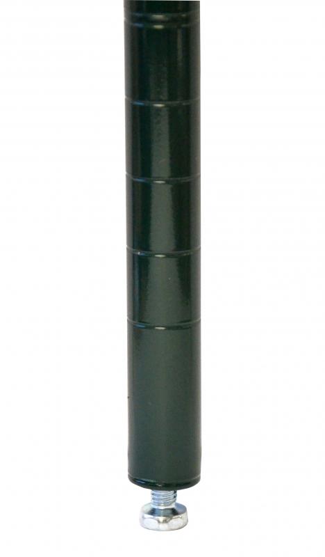 13″ Dark Green Epoxy Post with Leveler