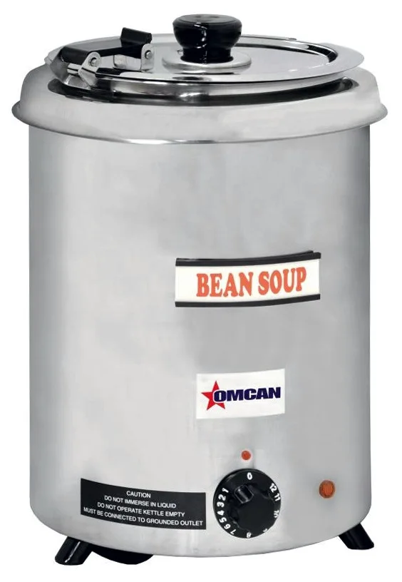 6 qt Stainless Steel Soup Kettle