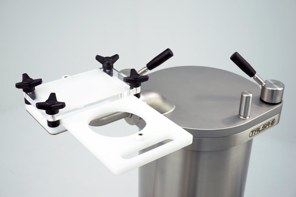 Talsa Hamburger Patty Former for F-Series Hydraulic Sausage Stuffers | Trento