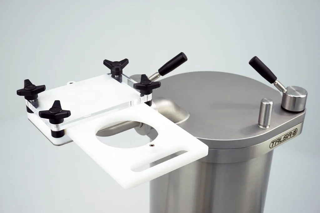 Talsa Hamburger Patty Former for F-Series Hydraulic Sausage Stuffers | Trento