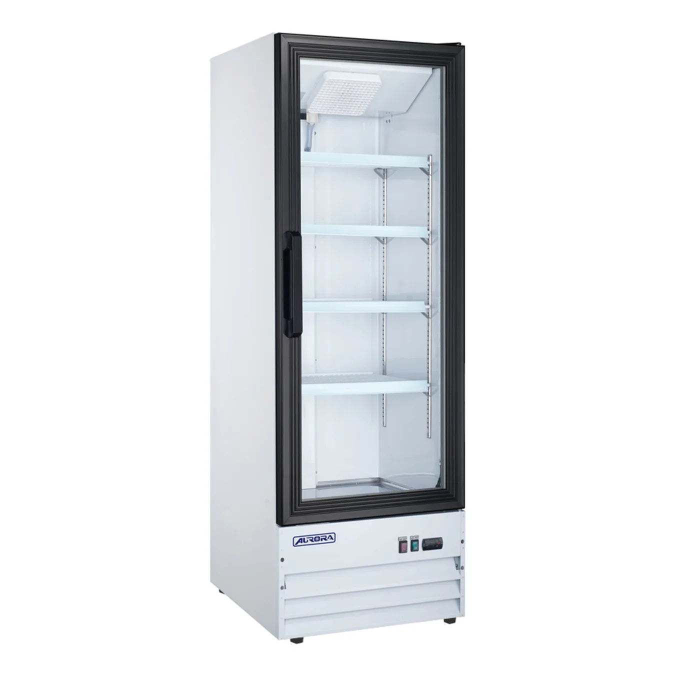 Aurora 22″ One (1) Glass Door Display Refrigerator, 9 cu.ft. (255 L), White