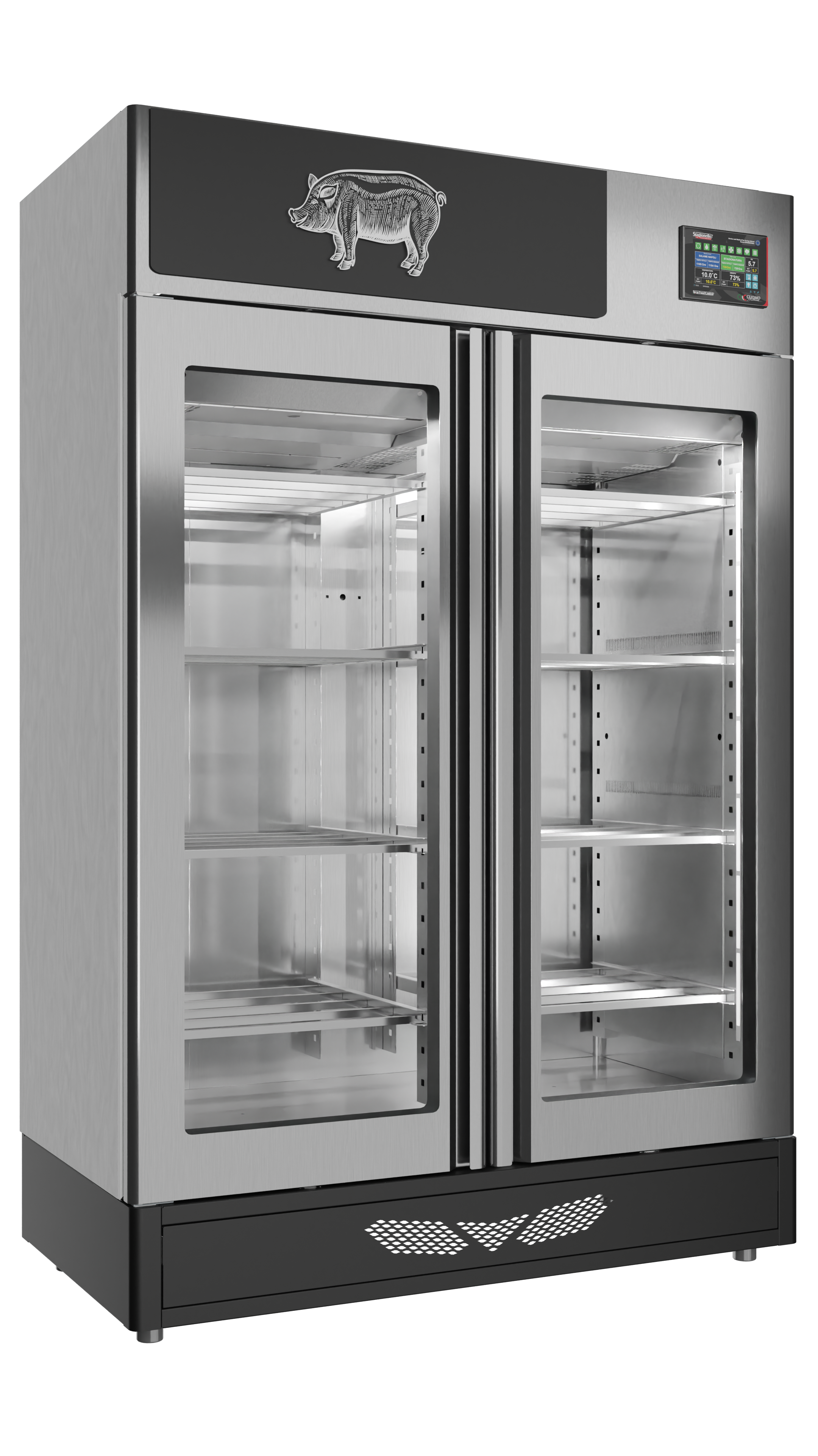 StagionelloEvo® 200 kg Curing Cabinet with ClimaTouch® and Fumotic®