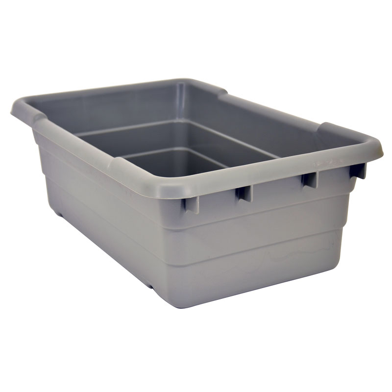 Gray Meat Lug Tote Box