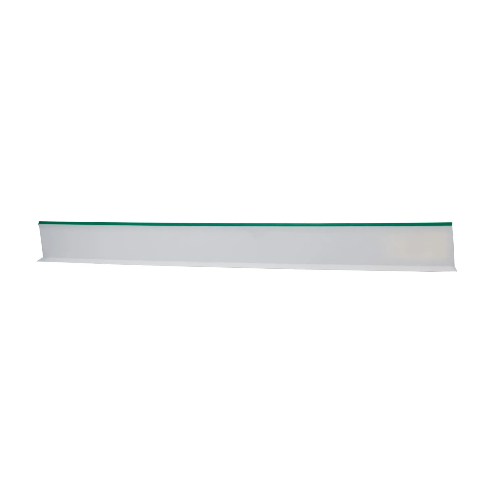 3″ x 30″ White Divider with Green Beading