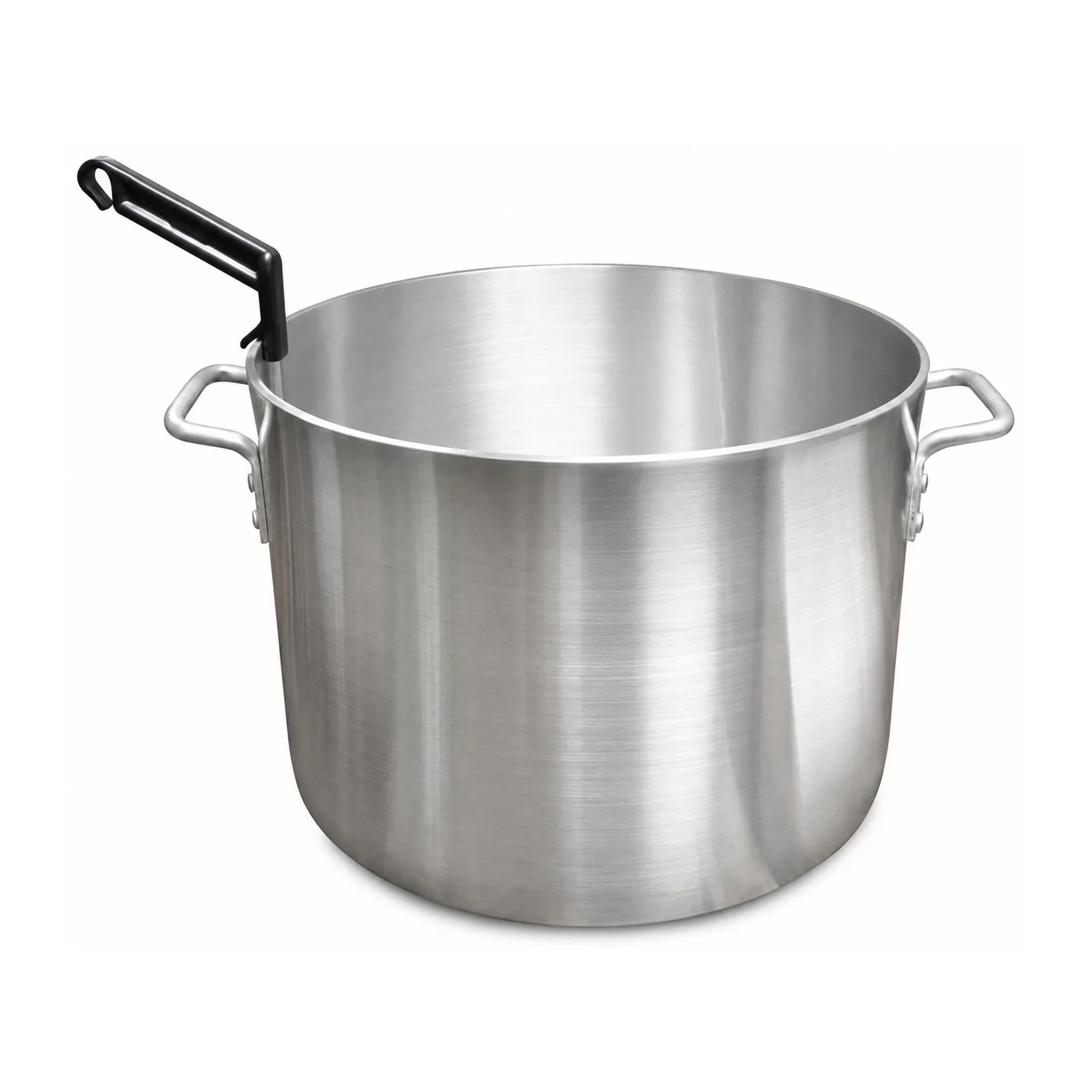13″ Long Stainless Steel Ladle with Black Plastic Handle