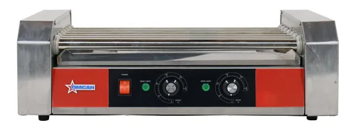 18 Hot Dog Roller Grill with 7 Rollers – 120 V, 910 W
