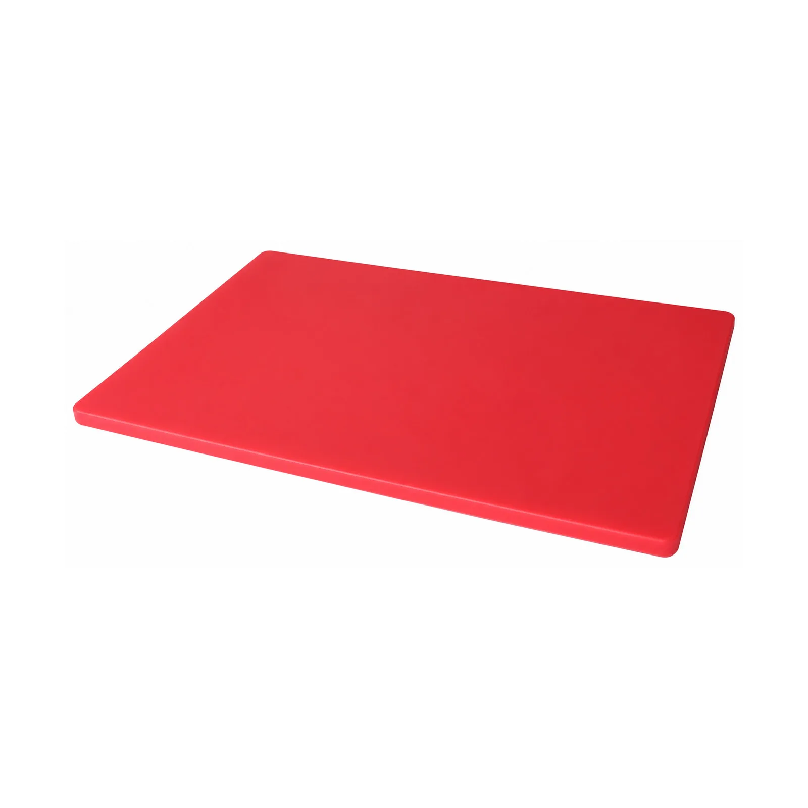 15″ x 20″ x 1/2″ Polyethylene Red Rigid Cutting Board