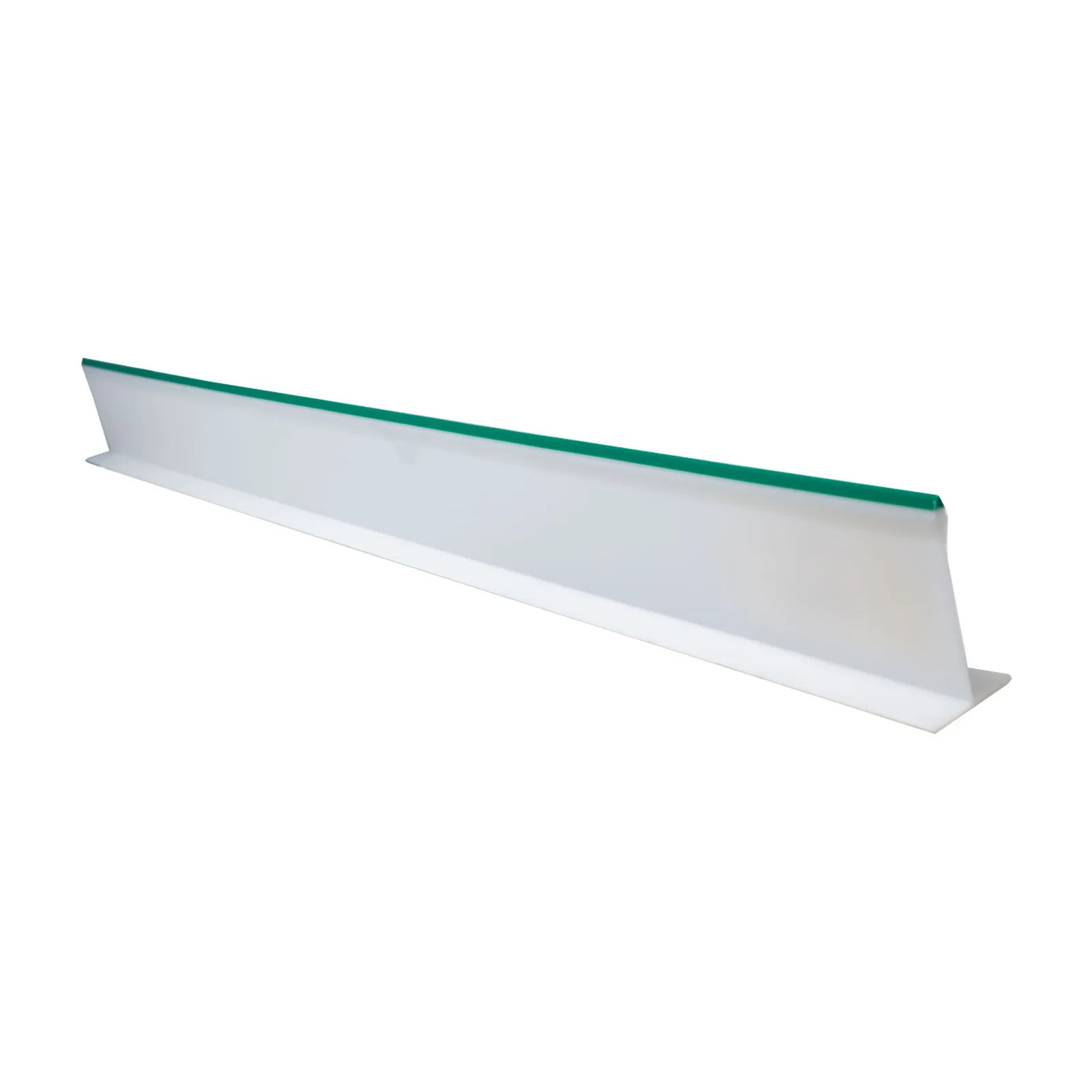 3″ x 30″ White Divider with Green Beading