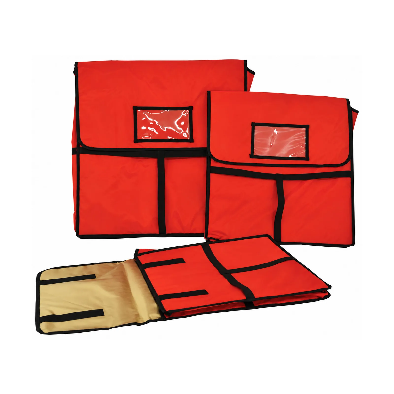 20″ x 20″ Pizza Delivery Bag with the Capacity of Two 18″ Pizza Boxes
