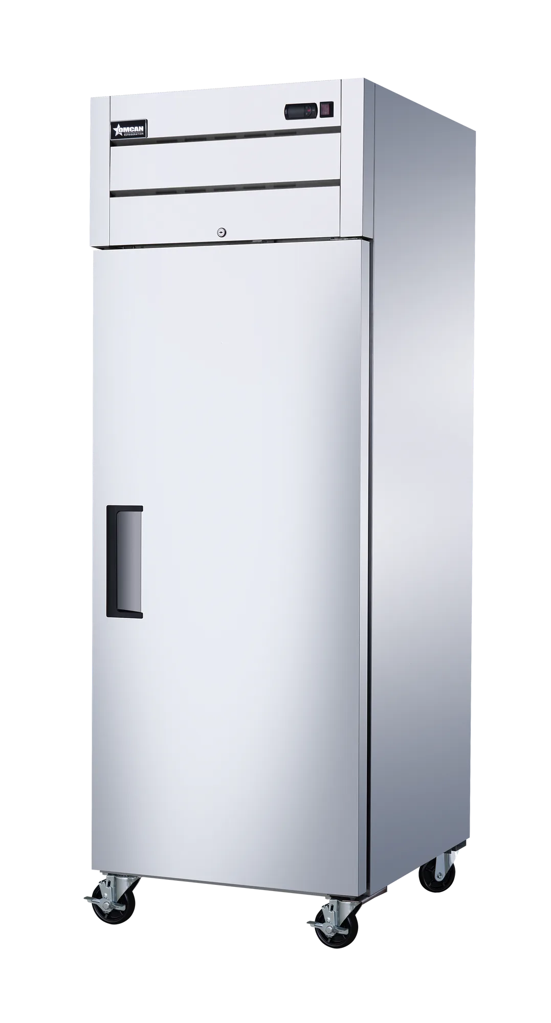29″ One (1) Door Top Mounted Reach-in Refrigerator, 21.5 cu. ft. (609 L), Stainless Steel
