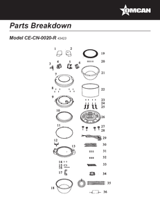 Parts Breakdown