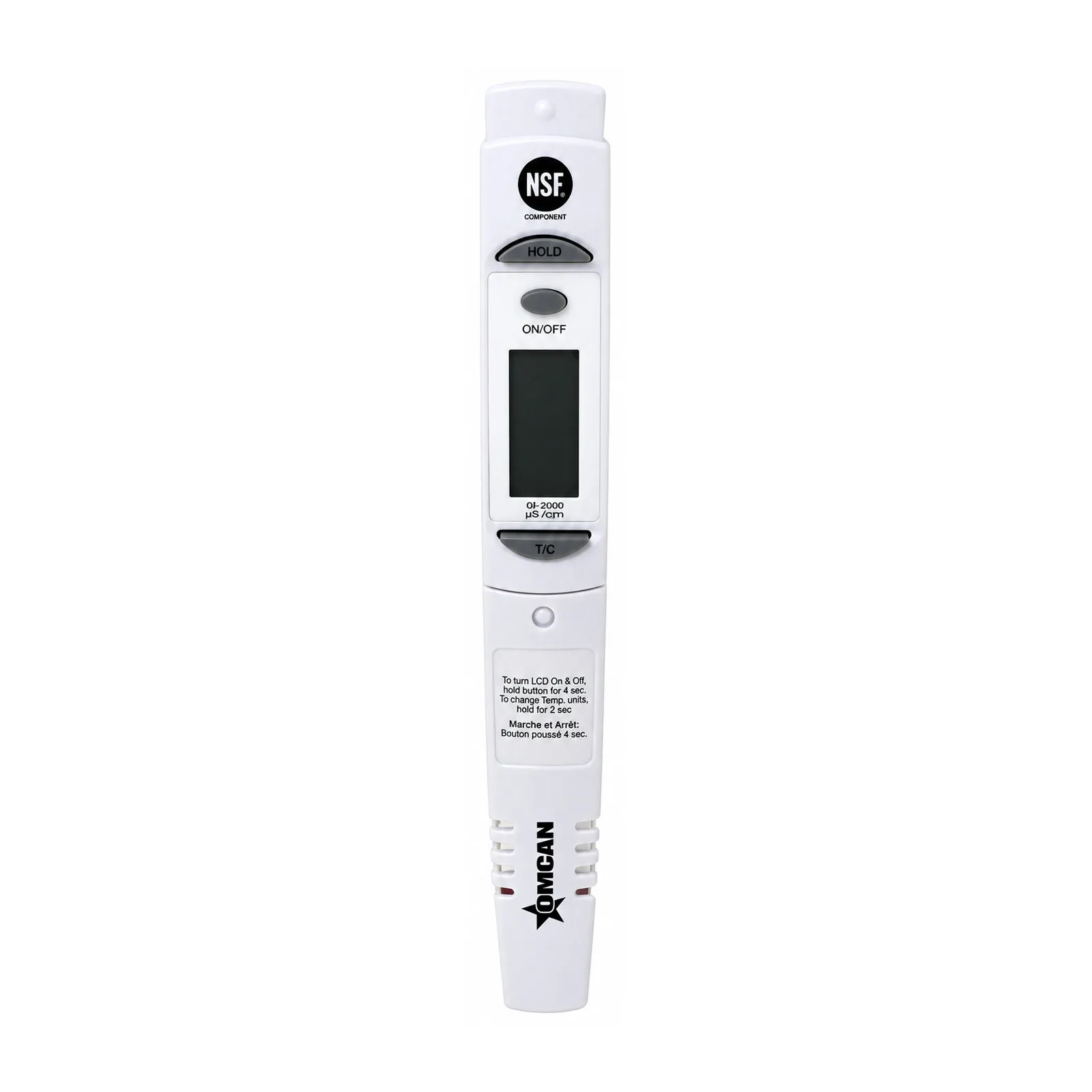 1 1/4″ Digital Thermometer LCD with Protective Sleeve