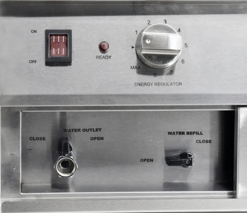 2 x 2.5 Gallon (9 L) Double Tank Electric Countertop Pasta Cooker (240 V)
