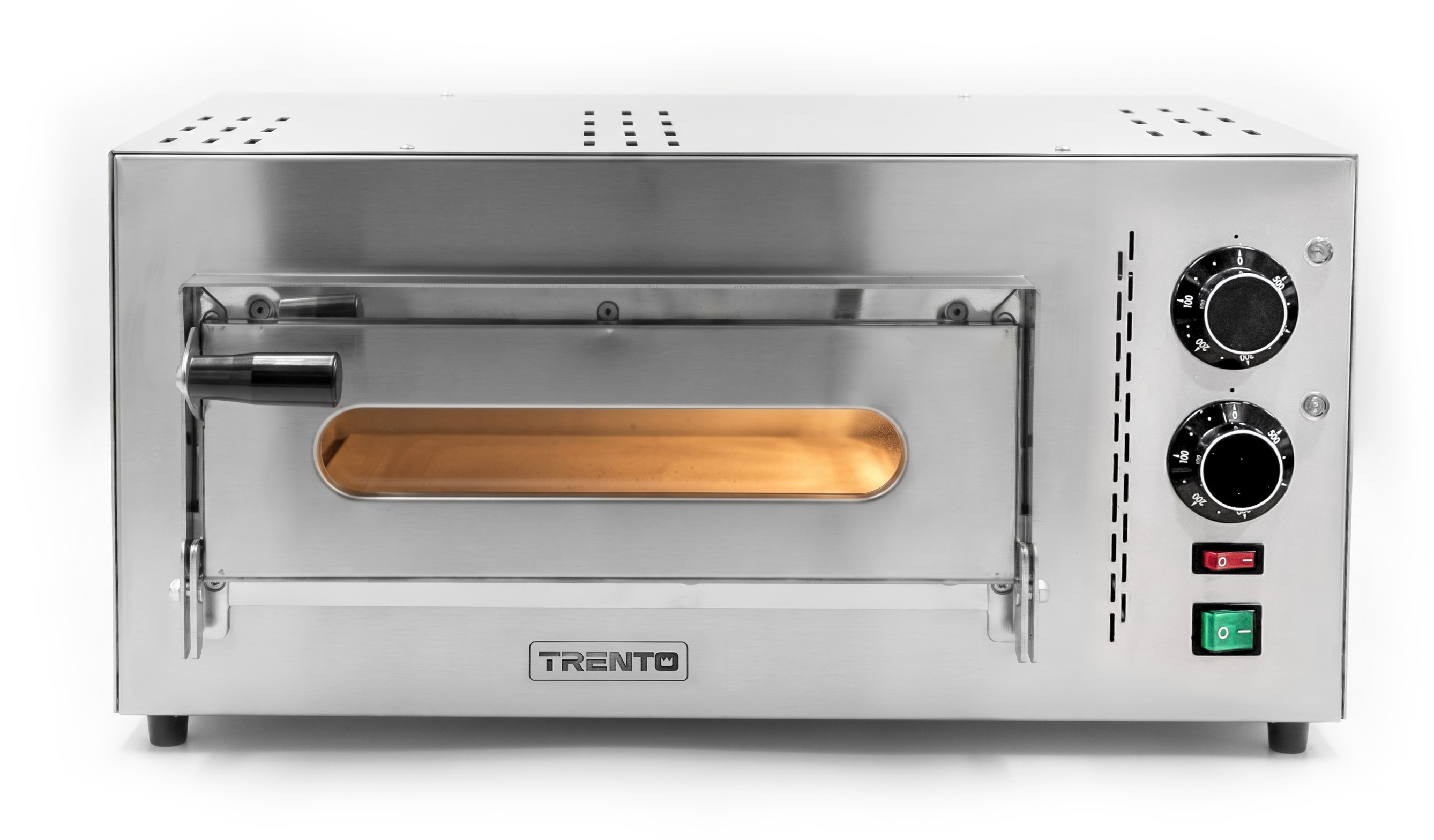 Trento Compact Series 23″ Single Chamber Pizza Oven with 13.75″ Chamber – 2.20 kW, 230 V, 1 Ph