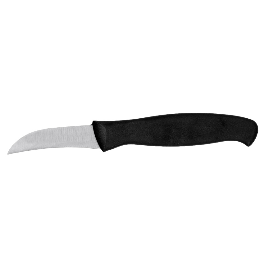 2 1/2-inch Turning Knife with Black Handle