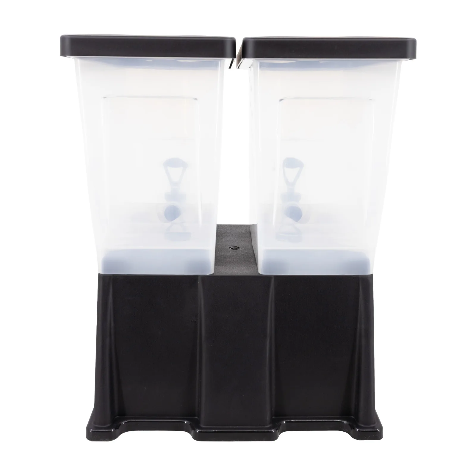 2 x 12 qt Double Tank Juice Beverage Dispenser Rectangular – NSF
