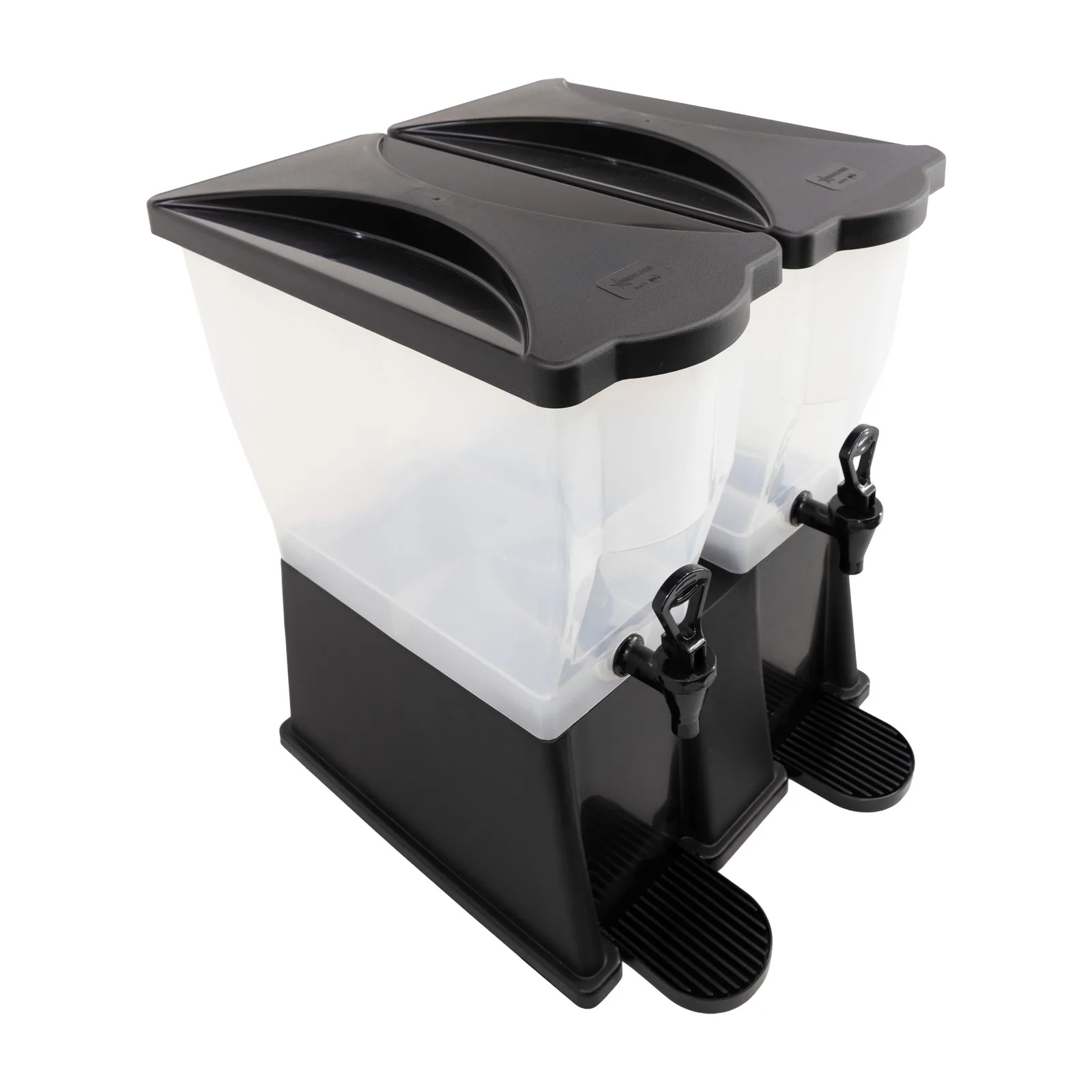 2 x 12 qt Double Tank Juice Beverage Dispenser Rectangular – NSF