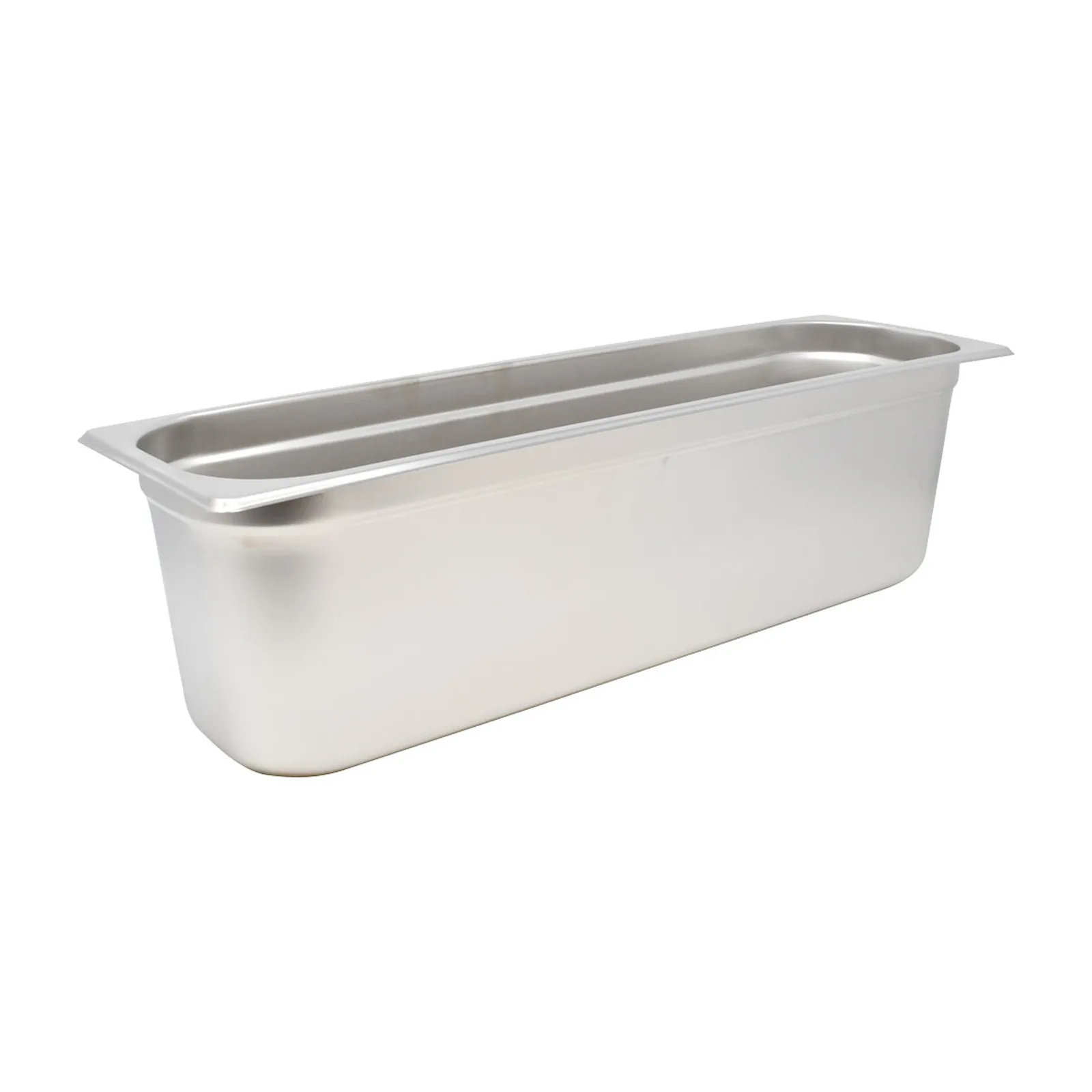 GN 1/2 Half-Size Long Anti-Jam Stainless Steel Steam Table Pan – 6″ Deep