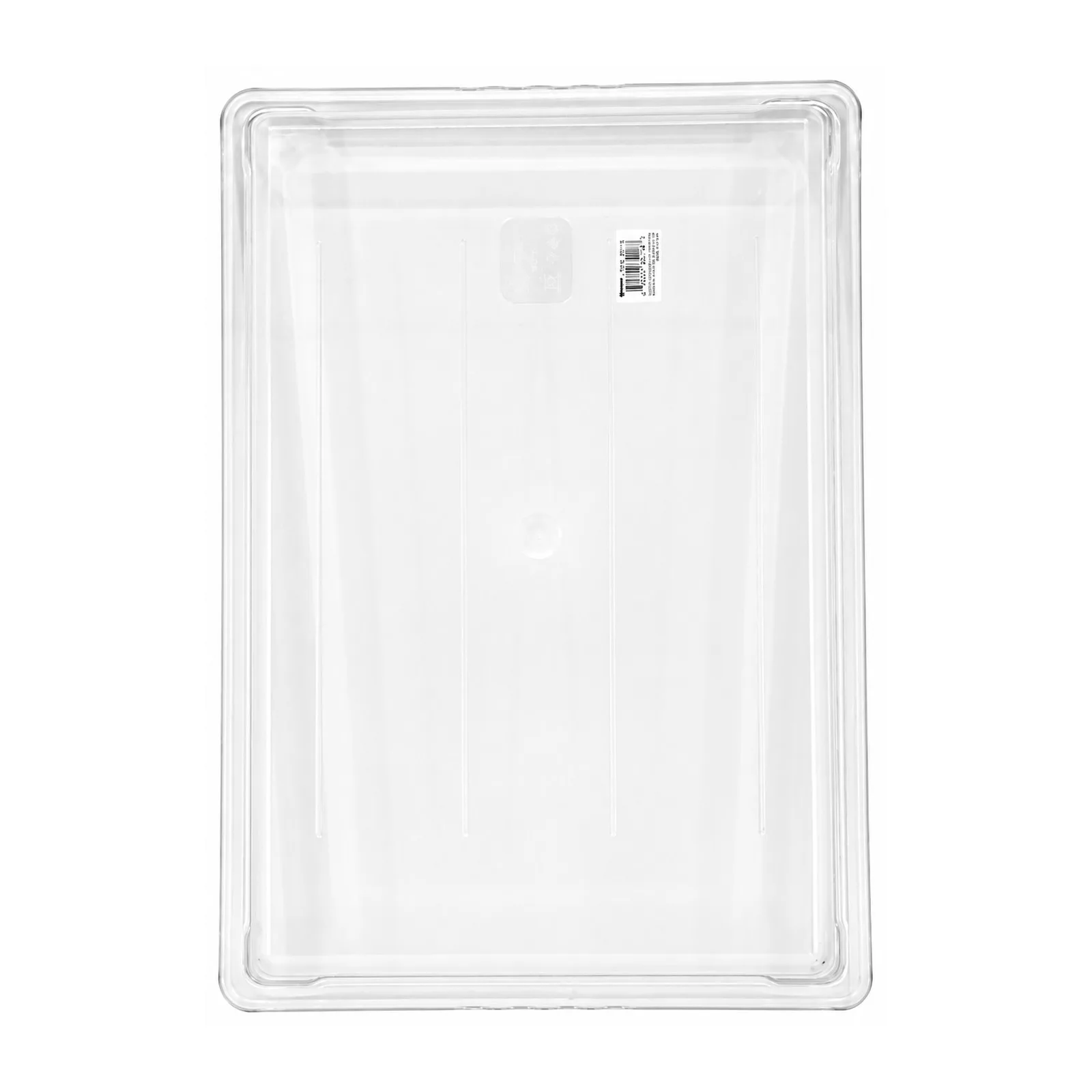 18″ x 26″ x 3.5″ Polycarbonate Clear Rectangular Food Storage Container