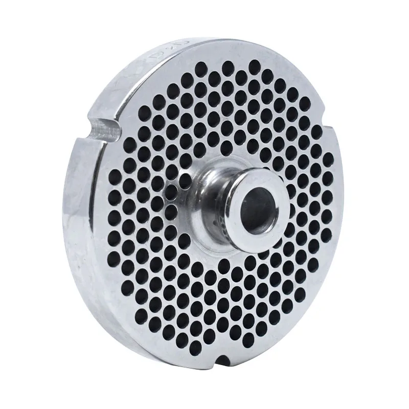 Stainless Steel #32 machine plate with hub 4.8 mm (3/16″) – three notches / round