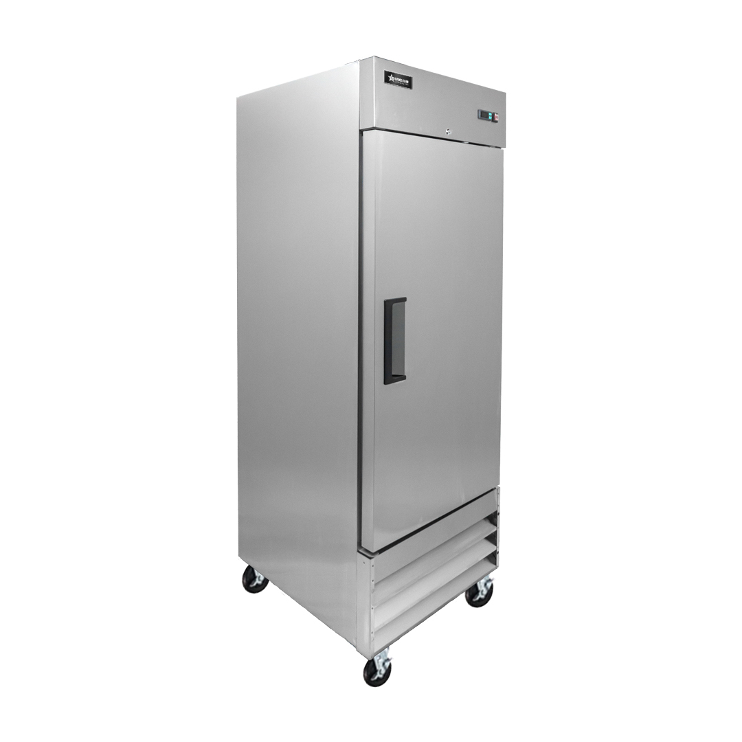 29″ Reach-in Freezer, 1 Door, Stainless Steel, 23 cu.ft (650 L) Capacity – 110V, 1/2 HP