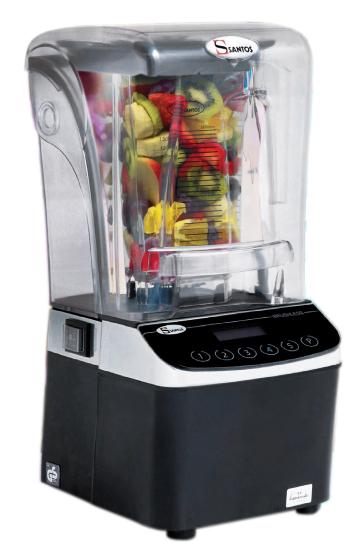 Santos #62 Countertop Blender with Brushless Motor, Heavy Duty Max 4.02 HP / 3000 W