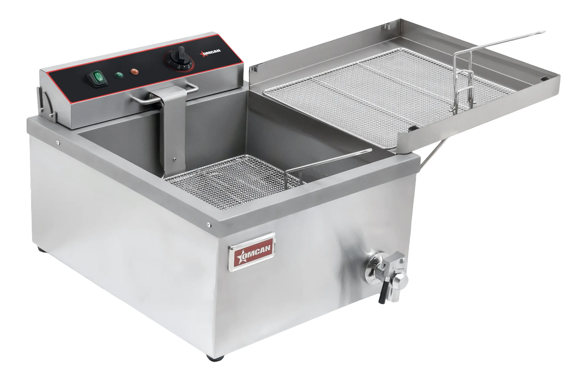25 lb (3 Gal) Oil Capacity Countertop Donut / Funnel Cake Electric Fryer – 120 V, 1 Ph, 1700 W