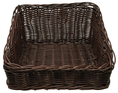 14.5″ x 16.5″ x 10″ Rectangular Wicker Basket