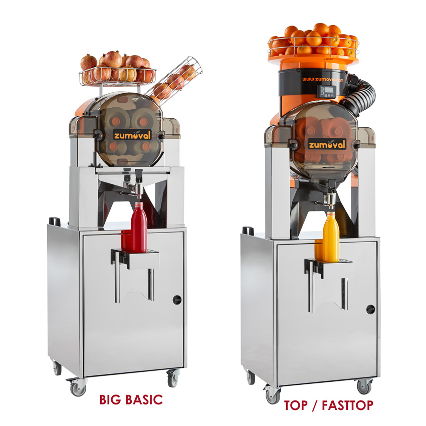 Self Service Stand for Big Basic, Top, and Fasttop Zumoval Juice Extractors | Trento