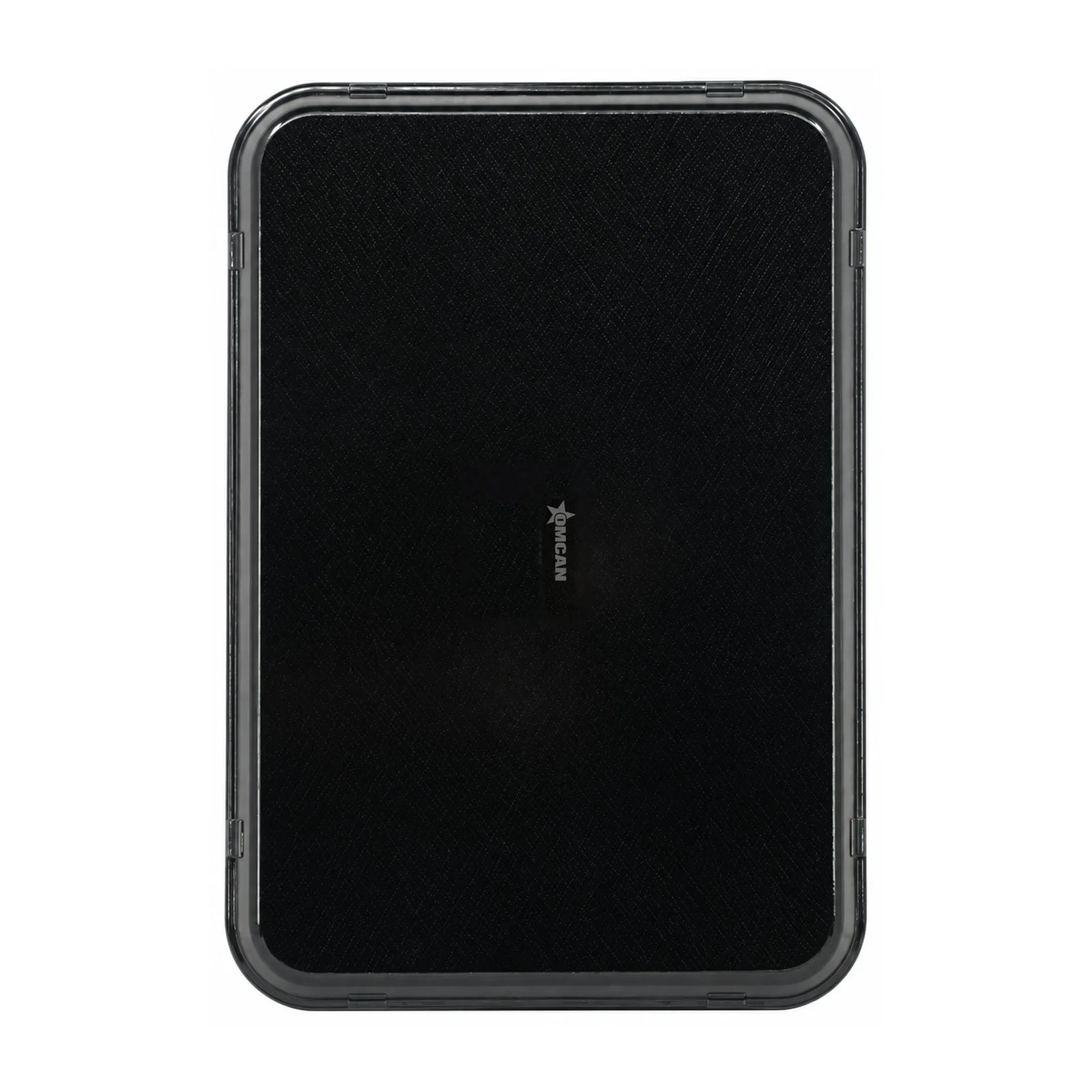 26″ x 18″ x 3/4″ Black Fiberglass Market Tray