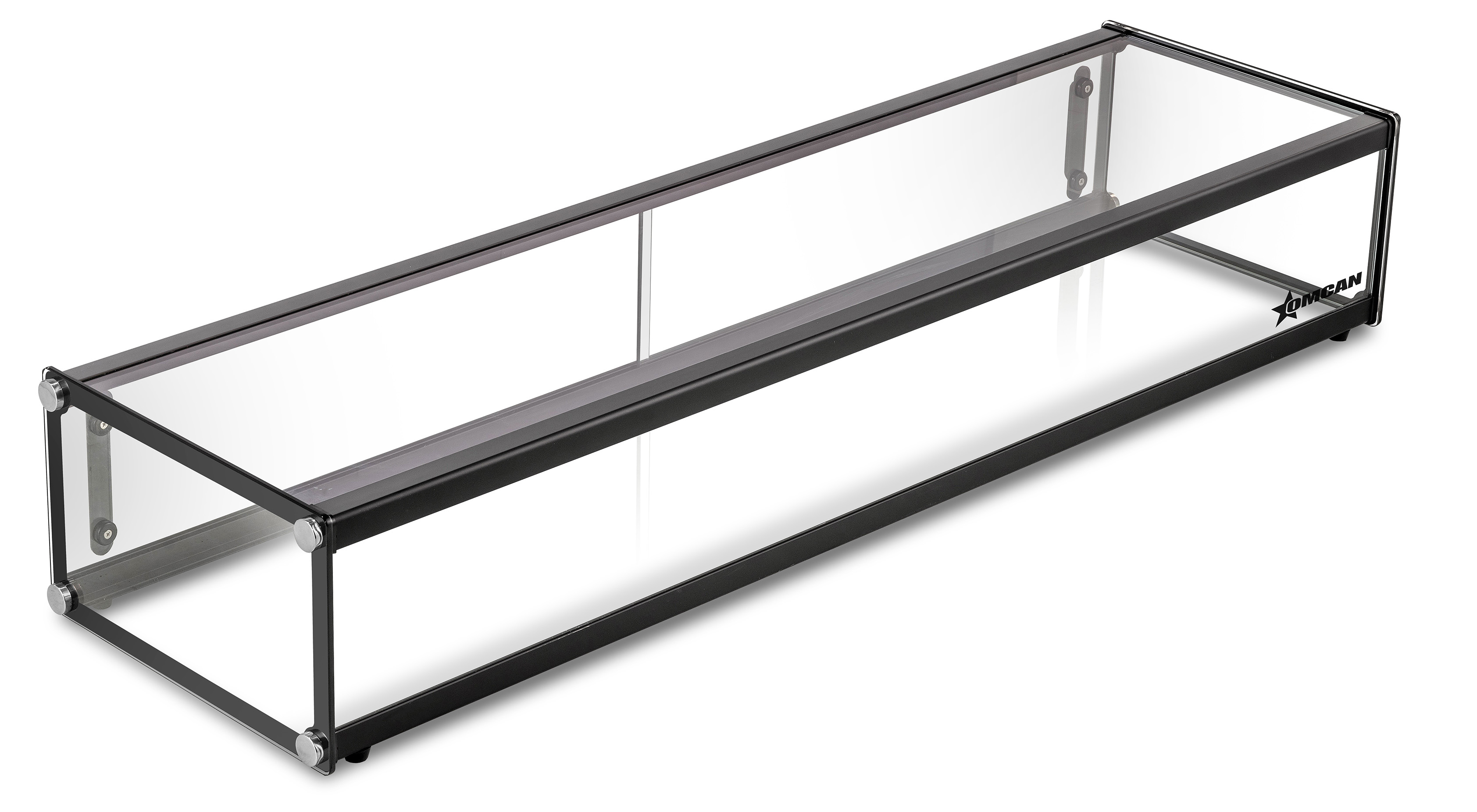 47" Countertop Food Display Case with Square Front Glass and 68 L capacity