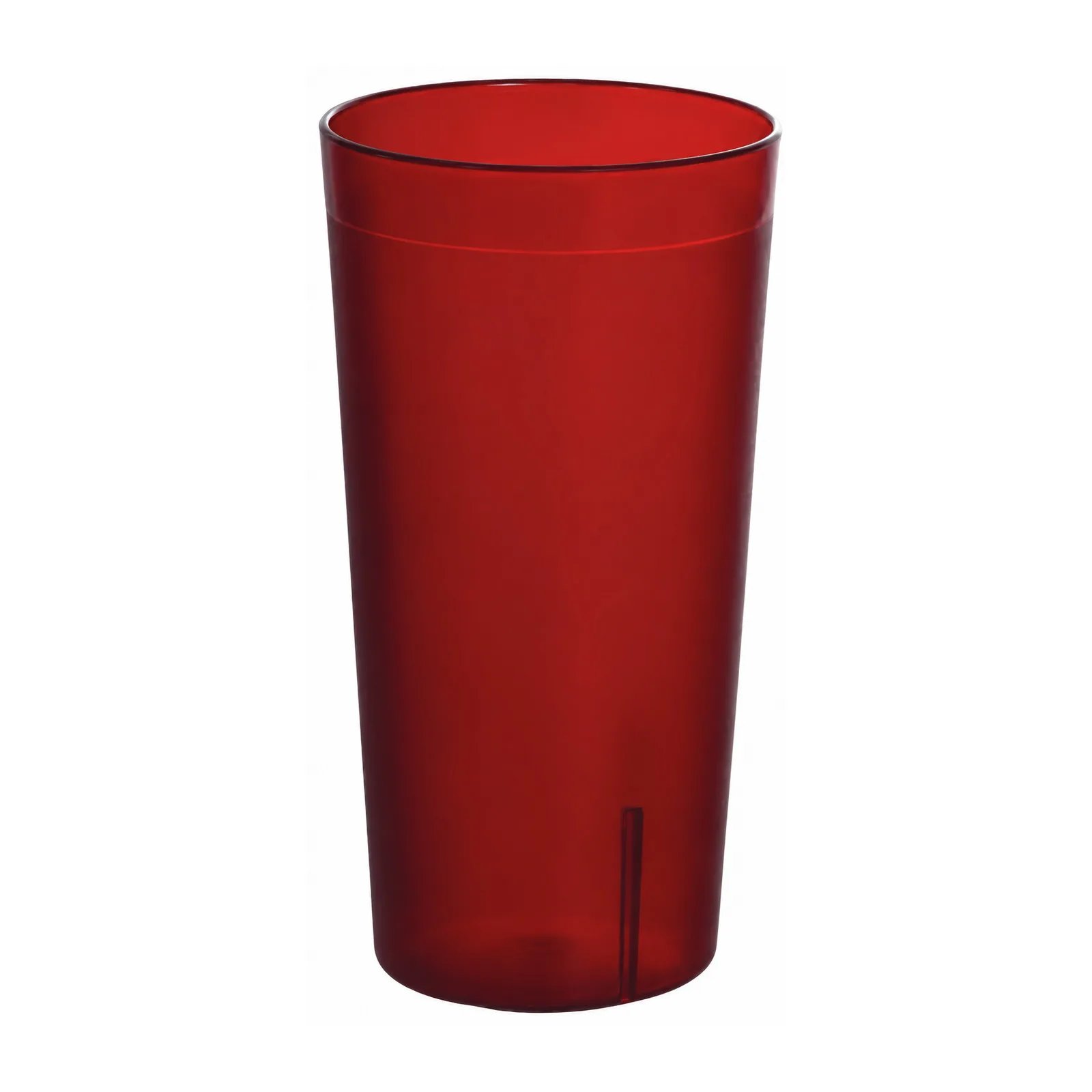 8 oz / 237 mL Red Pebbled Tumbler