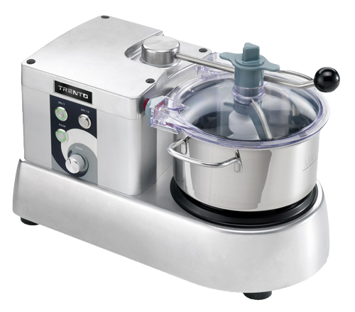 Trento 4 Qt. Electric Food Processor Bowl Cutter- 0.5 HP, 110V