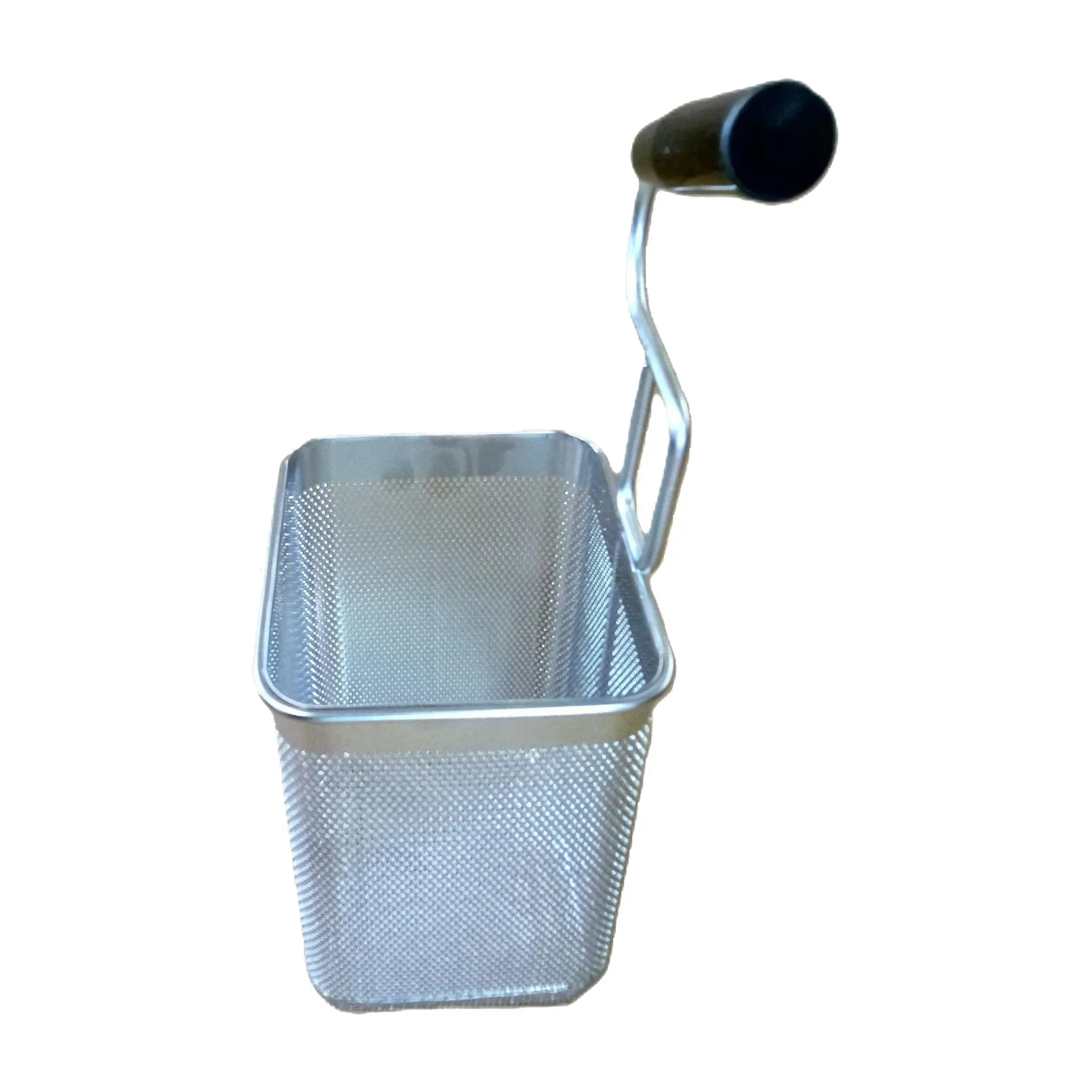 Pasta Cooker Rectangular Basket with Right Handle, Sixth Size 1/6, Right