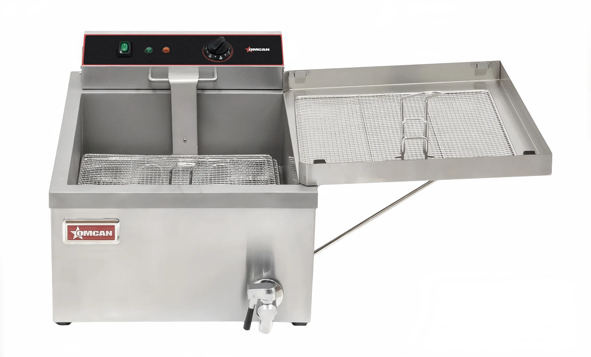 25 lb (3 Gal) Oil Capacity Countertop Donut/ Funnel Cake Electric Fryer – 120V, 1Ph, 1700W