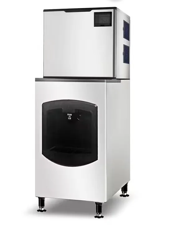 30″ Ice Maker Machine and Dispenser with 220 lb Ice Bin – Ice Yield 500 lb per Day