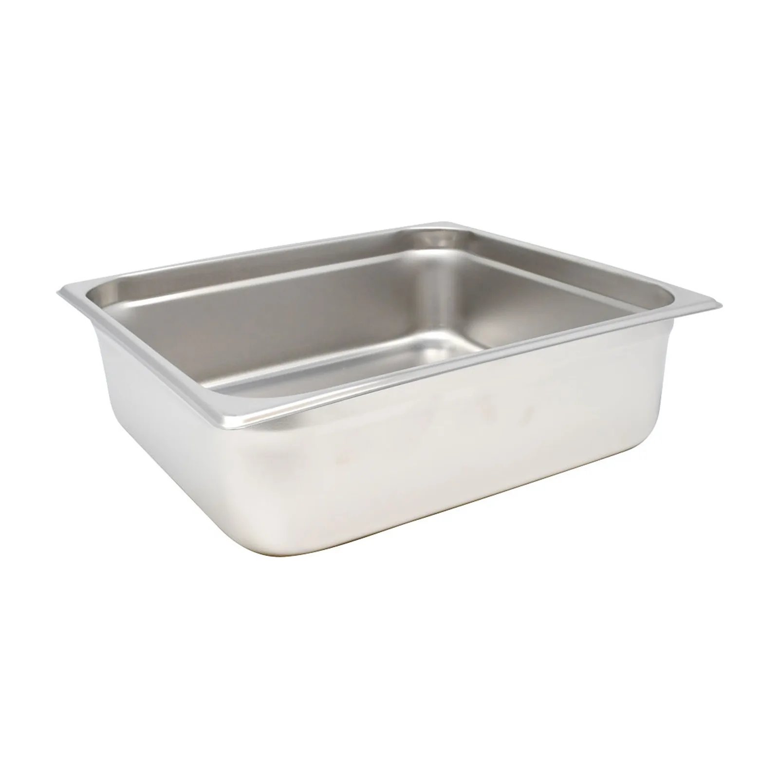 GN 2/3 Two-Third-Size Stainless Steel Steam Table Pan – 4″ Deep