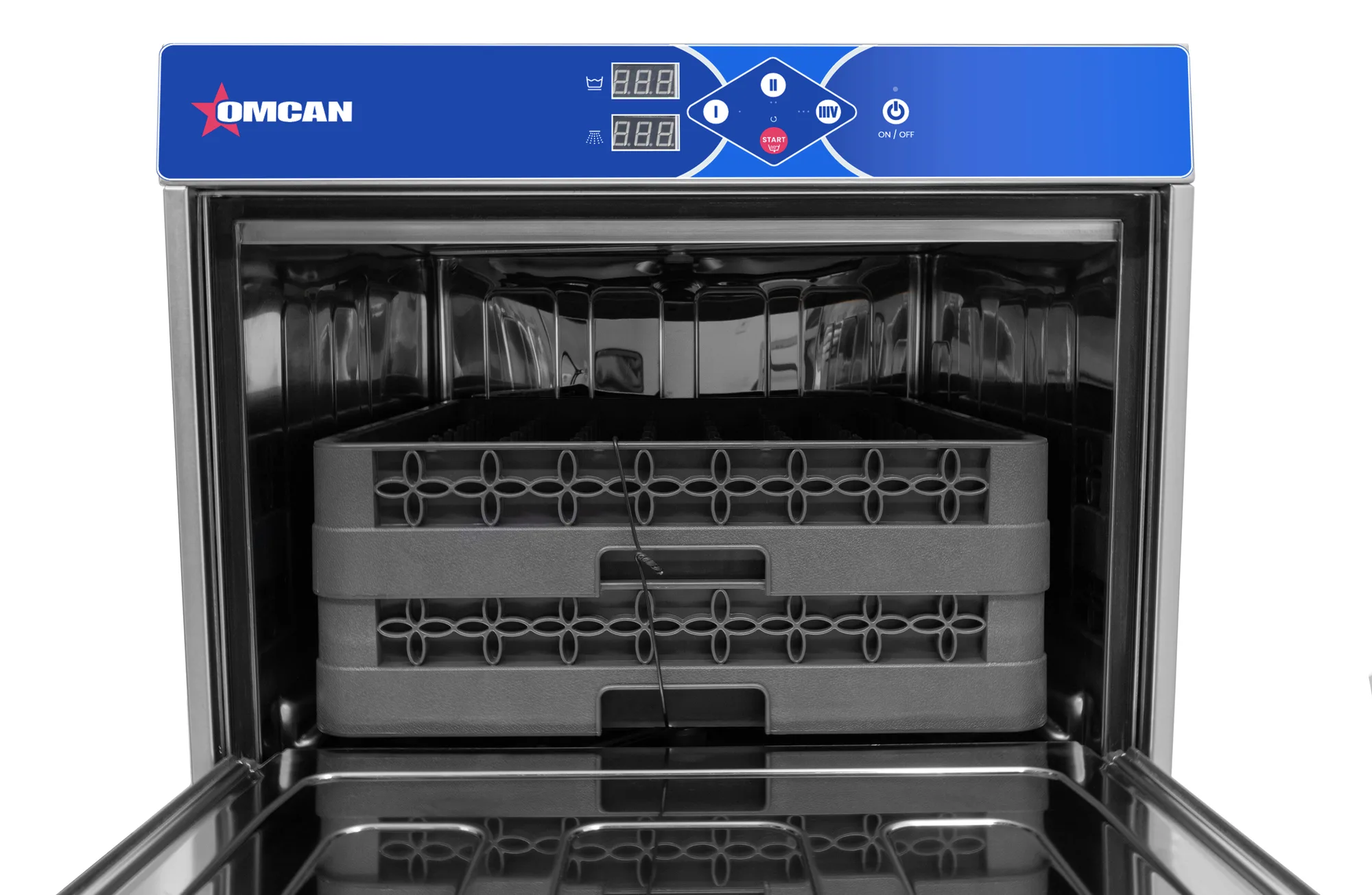 Omcan Essential Series Undercounter High Temperature Dishwasher with Digital Control