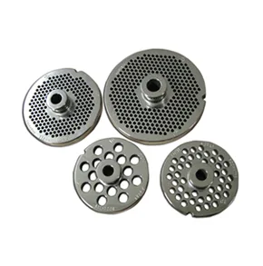 European Style #22 stainless steel plate with hub, 6 mm (1/4″) – one notch / round