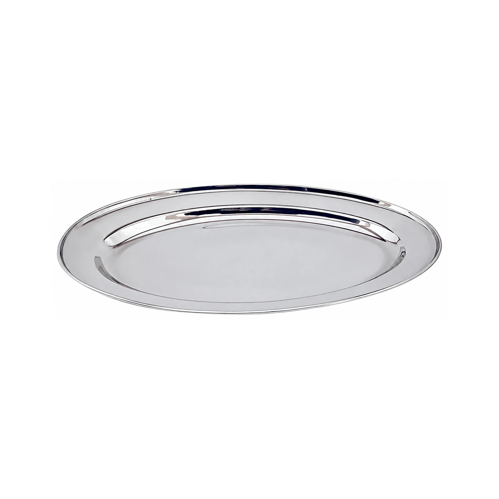 13 5/8″ x 9 1/2″ Stainless Steel Oval Platter