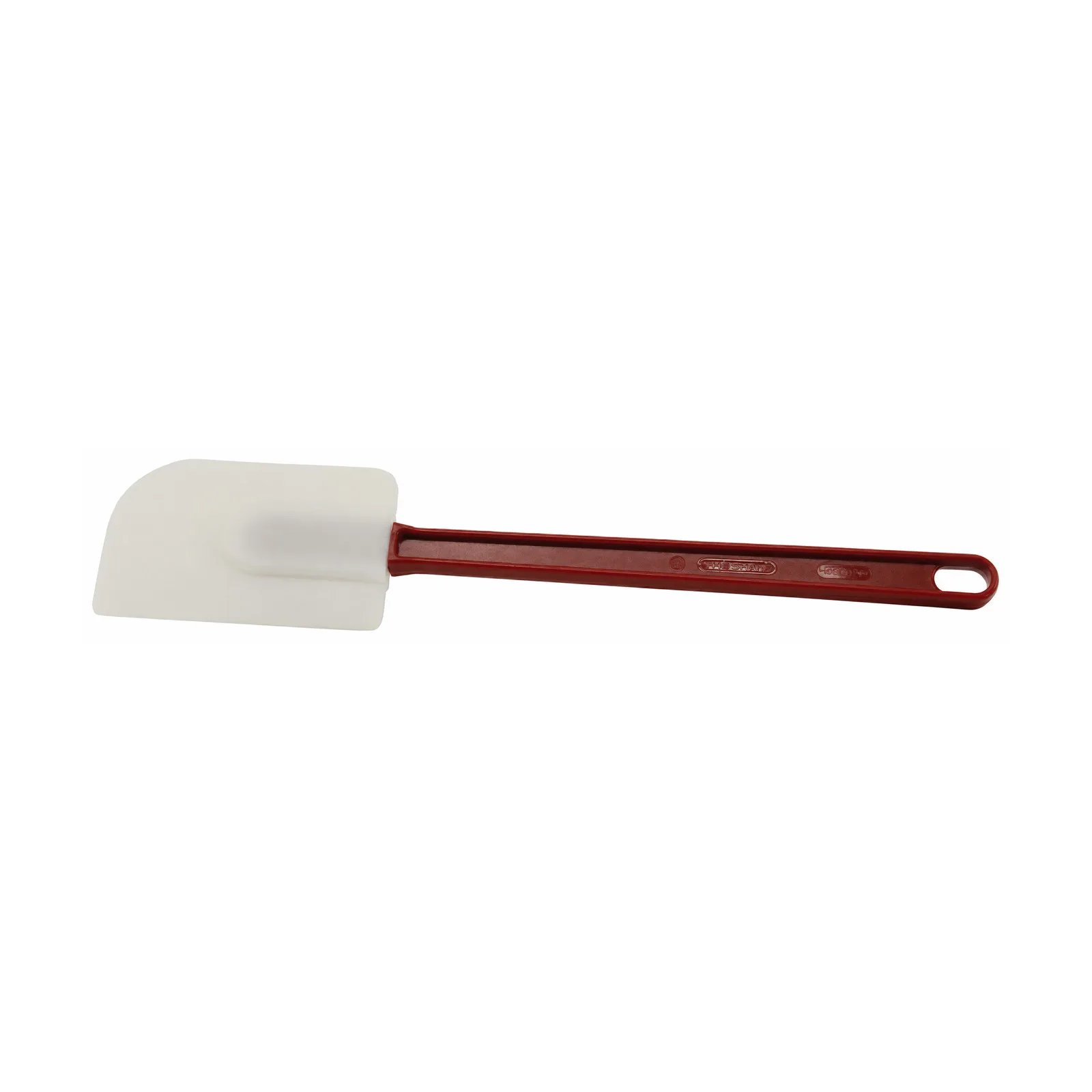 14″ High Temperature Silicone Scraper with Red Handle