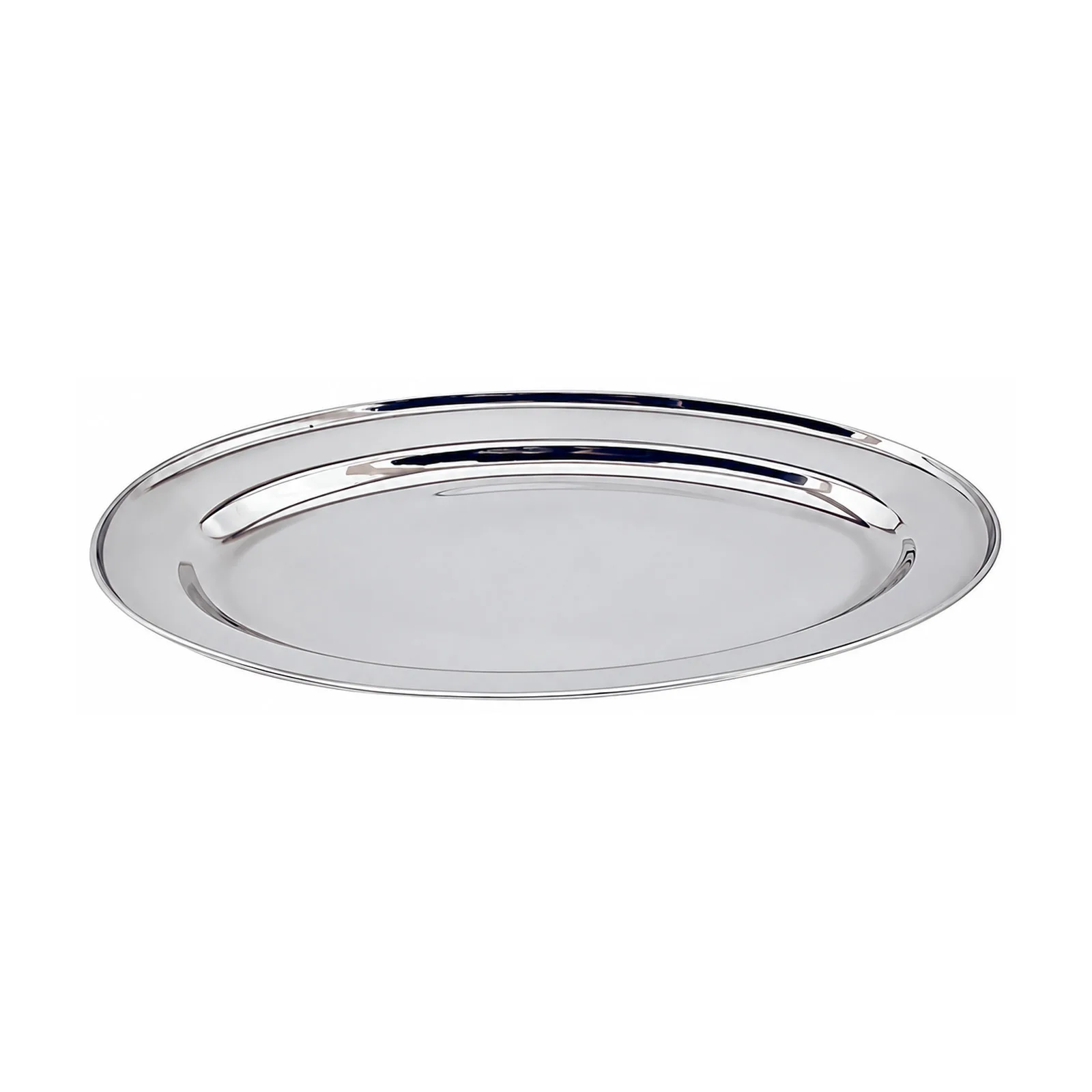 19 5/8″ x 13 1/2″ Stainless Steel Oval Platter