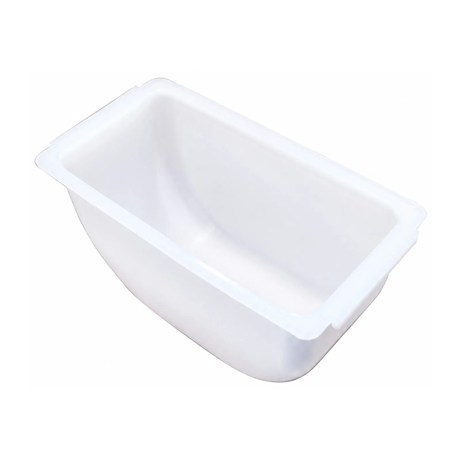 White Insert for 3, 4, and 5-Compartment Stainless Steel Condiment Holders with Clear Cover
