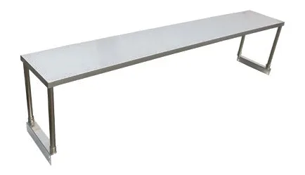 72″ Overshelf for 5 Pan Steam Table