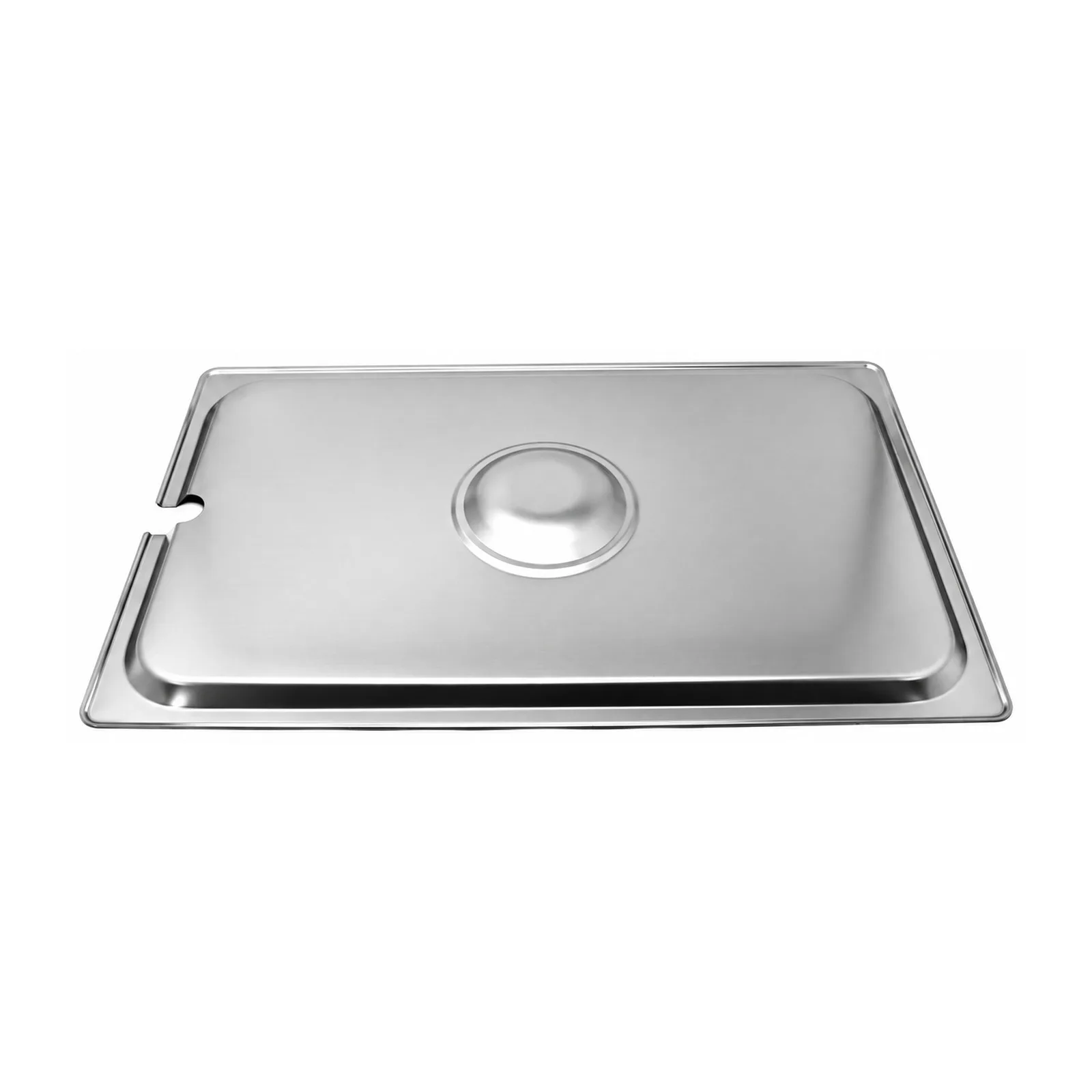 Full-Size Slotted Stainless Steel Steam Table Pan Cover